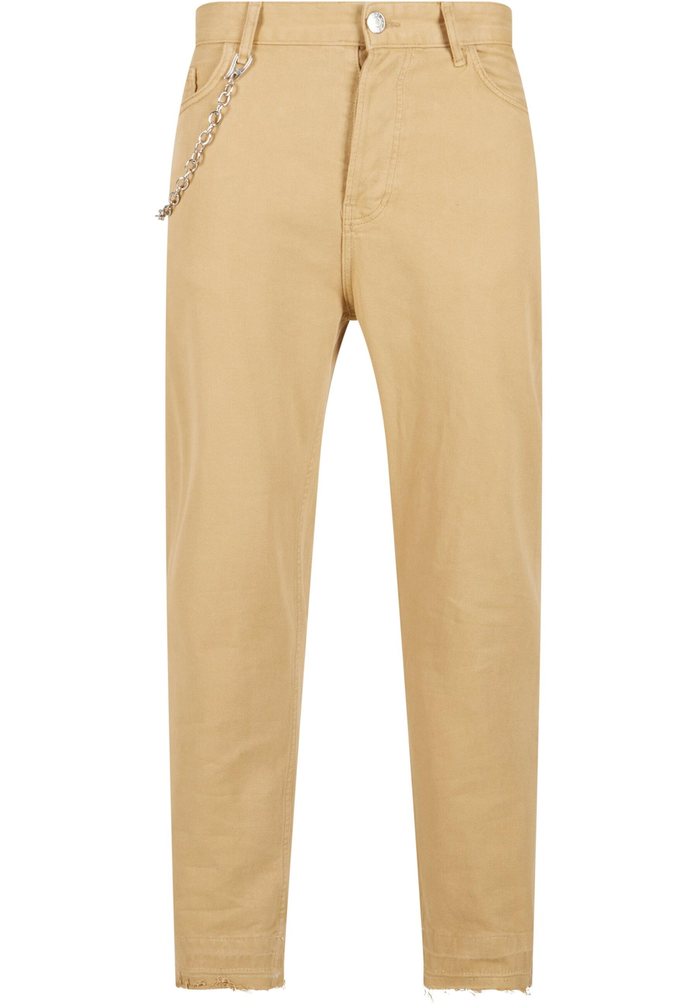 2Y Premium Regular Jeans in Beige: Vorderseite