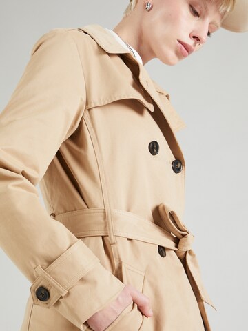 s.Oliver Between-Seasons Coat in Beige