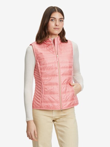 Gilet Betty Barclay en rose : devant