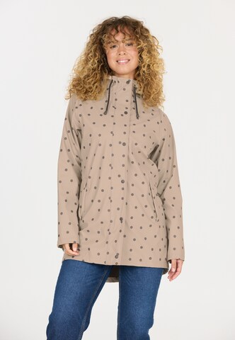Weather Report Functionele jas 'Sunrise' in Beige: voorkant