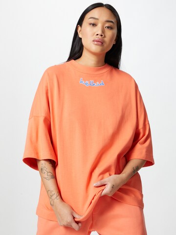 Maglietta 'Kelkid' di ABOUT YOU x Mero in arancione
