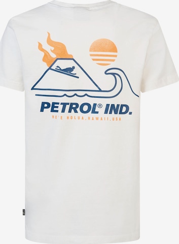 T-Shirt Petrol Industries en blanc