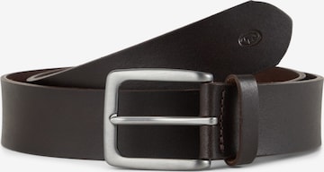 TOM TAILOR Opasek 'Scott' – hnědá: přední strana