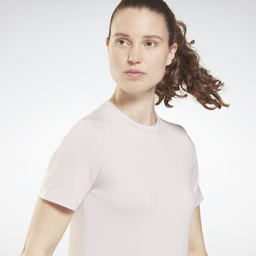 Reebok Performance shirt in Pink