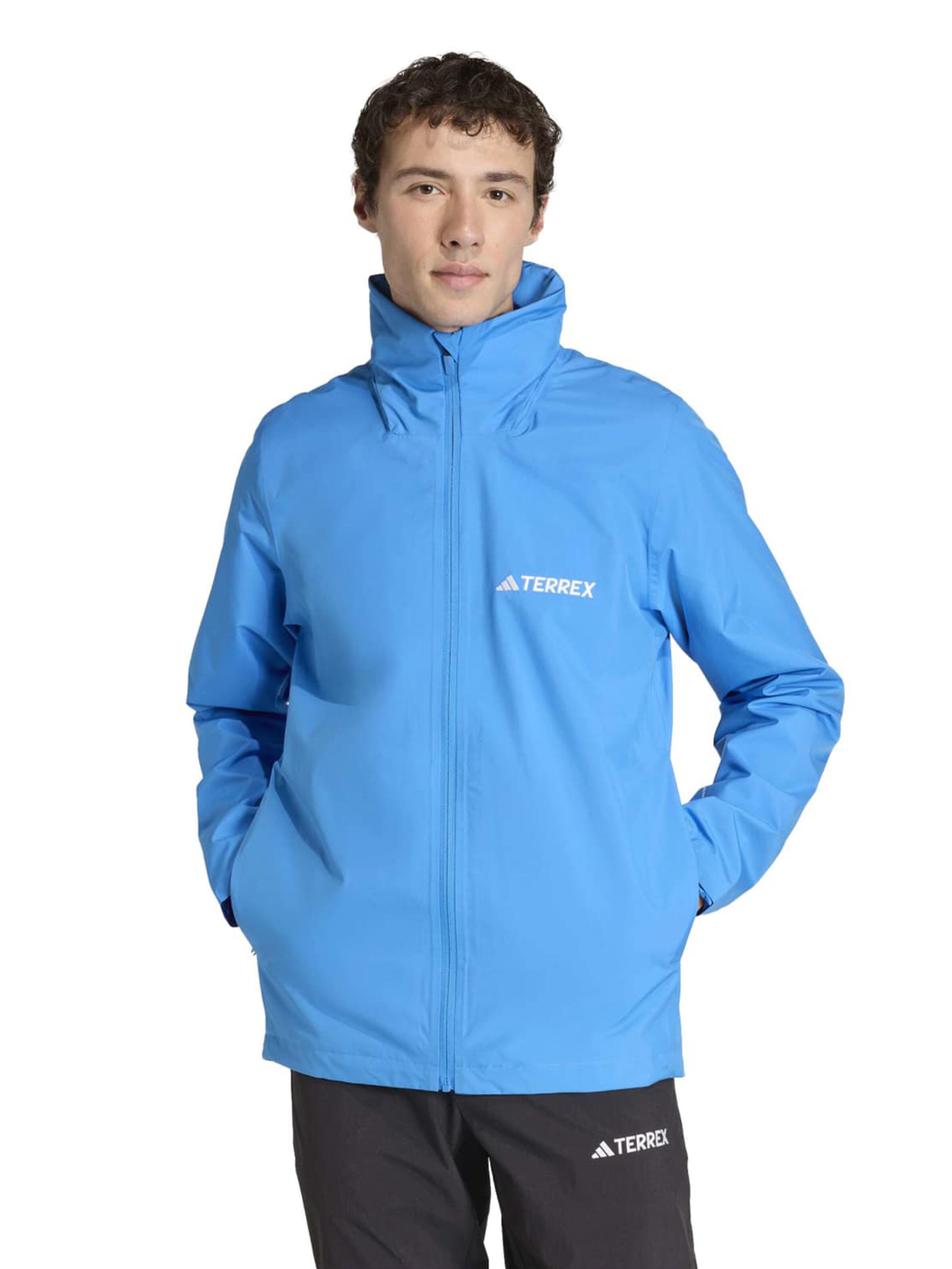 Veste de sport 'ESS' ADIDAS TERREX en bleu : devant