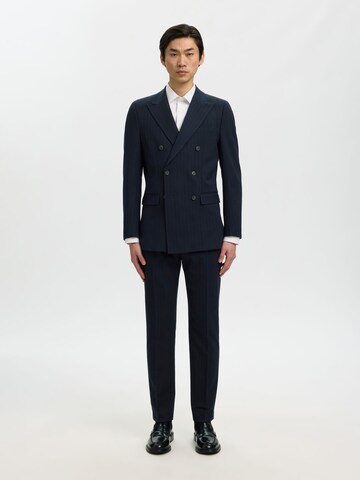SELECTED Slimfit Hose in Blau