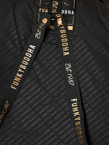 juoda Funky Buddha Žieminis paltas