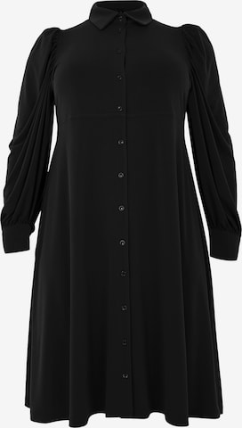 YOEK Blousejurk in Zwart: voorkant