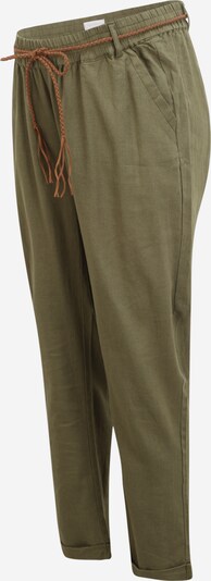 MAMALICIOUS Pantalon en marron / kaki, Vue avec produit