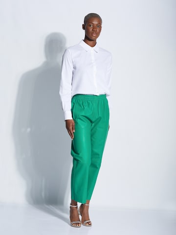 PINKO - regular Pantalón en verde