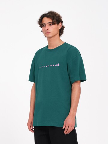 Volcom Shirt 'Arthur Dino' in Groen