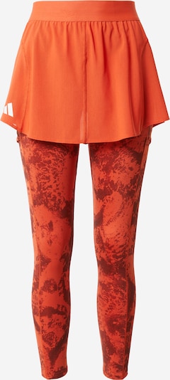 ADIDAS PERFORMANCE Spodnie sportowe 'Paris Two-In-One' w kolorze bordowy / pomarańczowoczerwony / białym, Podgląd produktu