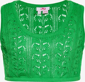 MYMO Top in Green: front