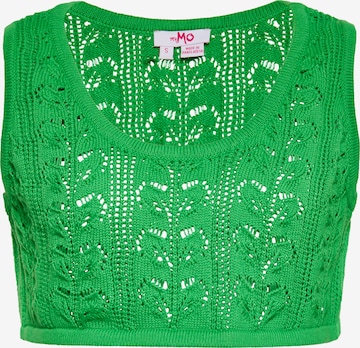 MYMO Top in Green: front