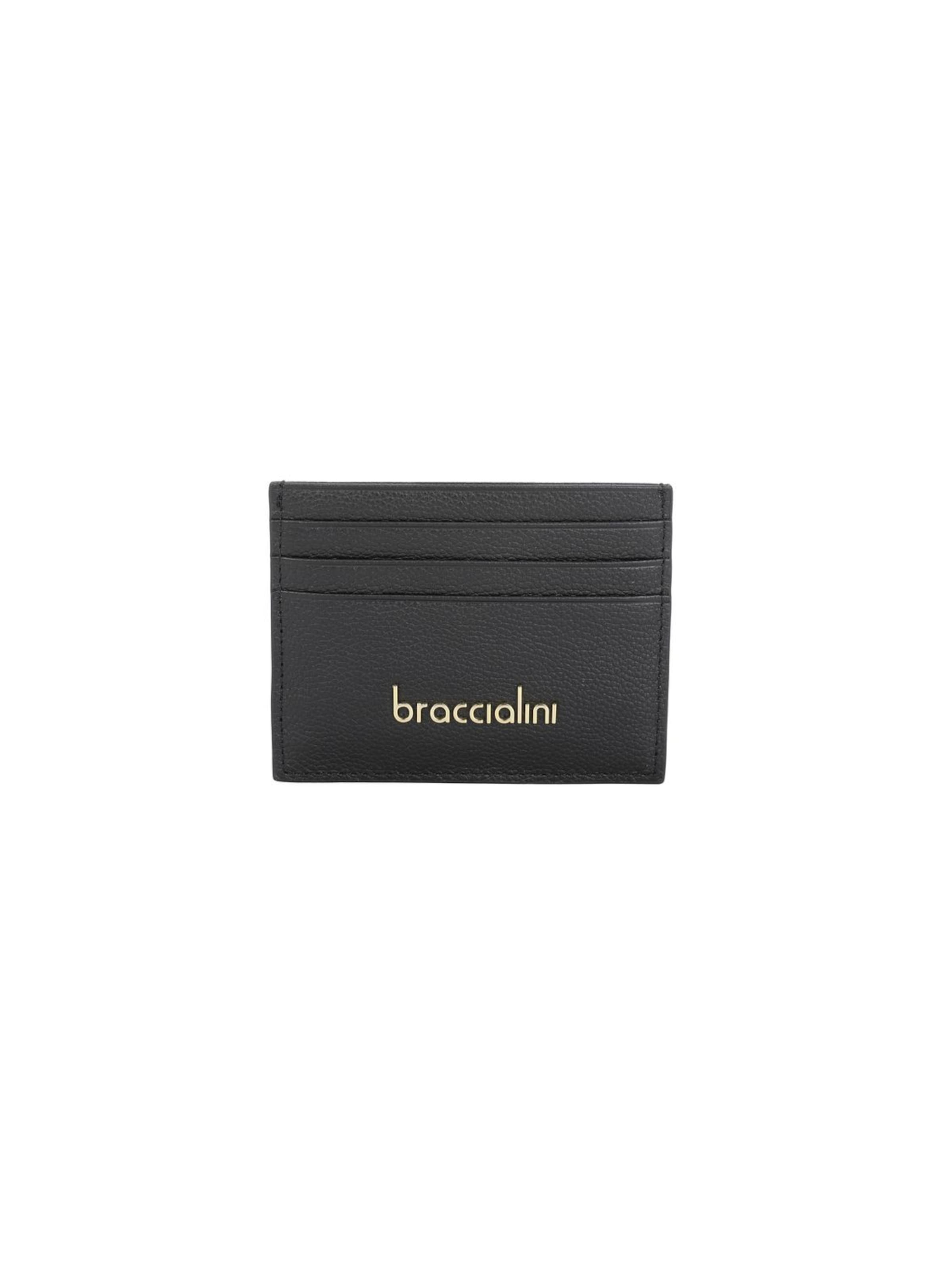Braccialini Portemonnaie 'Basic'‌‌‌‌‌‌ in Schwarz: Vorderseite