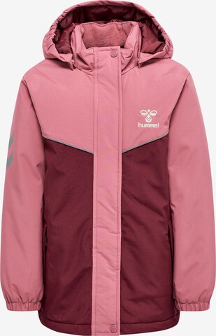 Veste d’hiver Hummel en rose : devant