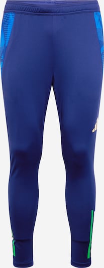 ADIDAS PERFORMANCE Pantalon de sport 'Italy Tiro 24 Competition' en bleu / bleu ciel / blanc, Vue avec produit