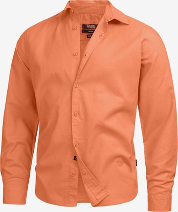 INDICODE JEANS Hemd 'Ville' in Orange: Vorderseite