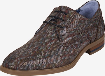 BULLBOXER Schnürschuh 'Otis' in Braun: Vorderseite