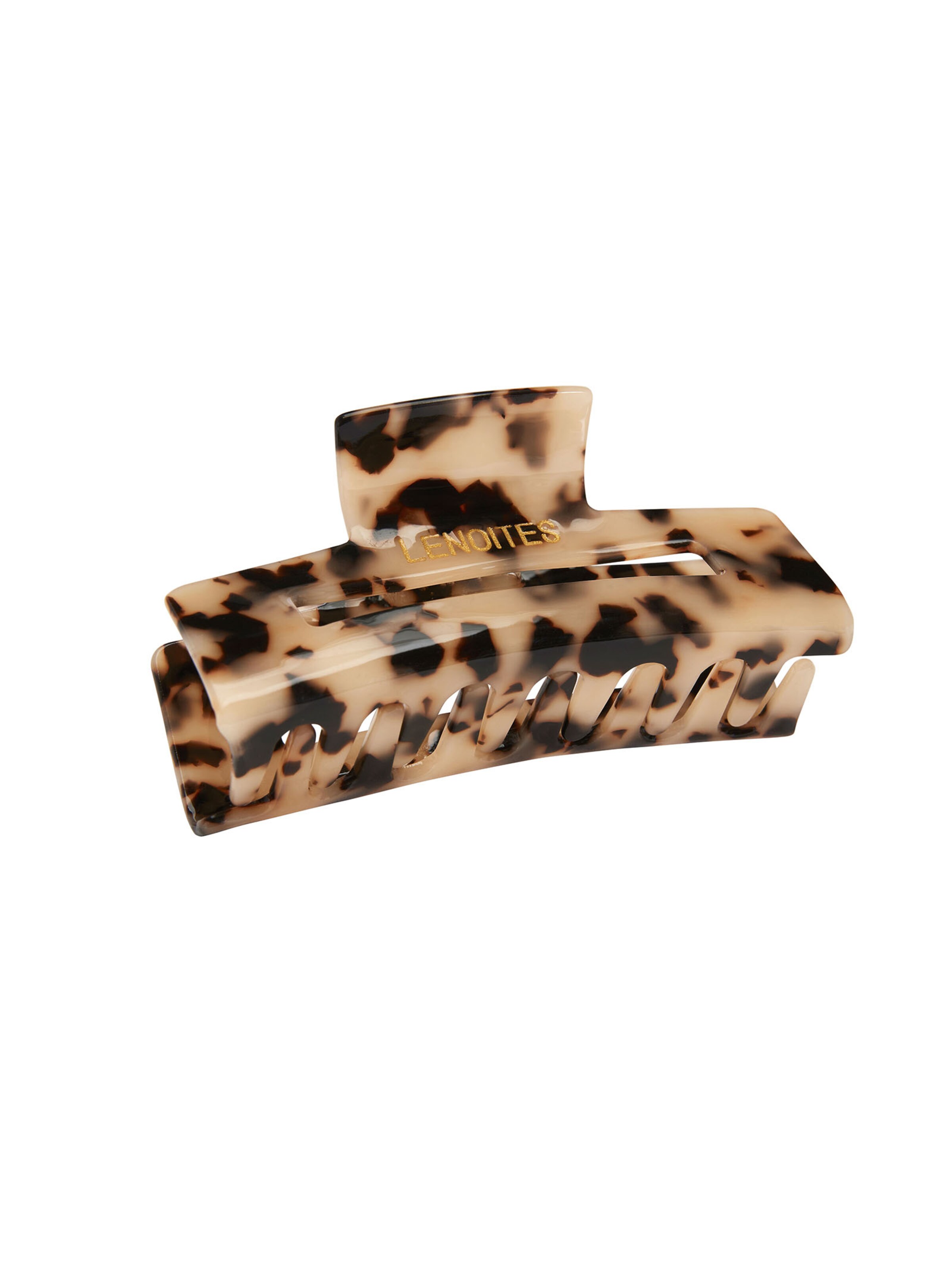 Lenoites Hair jewelry 'Leopard' in Beige