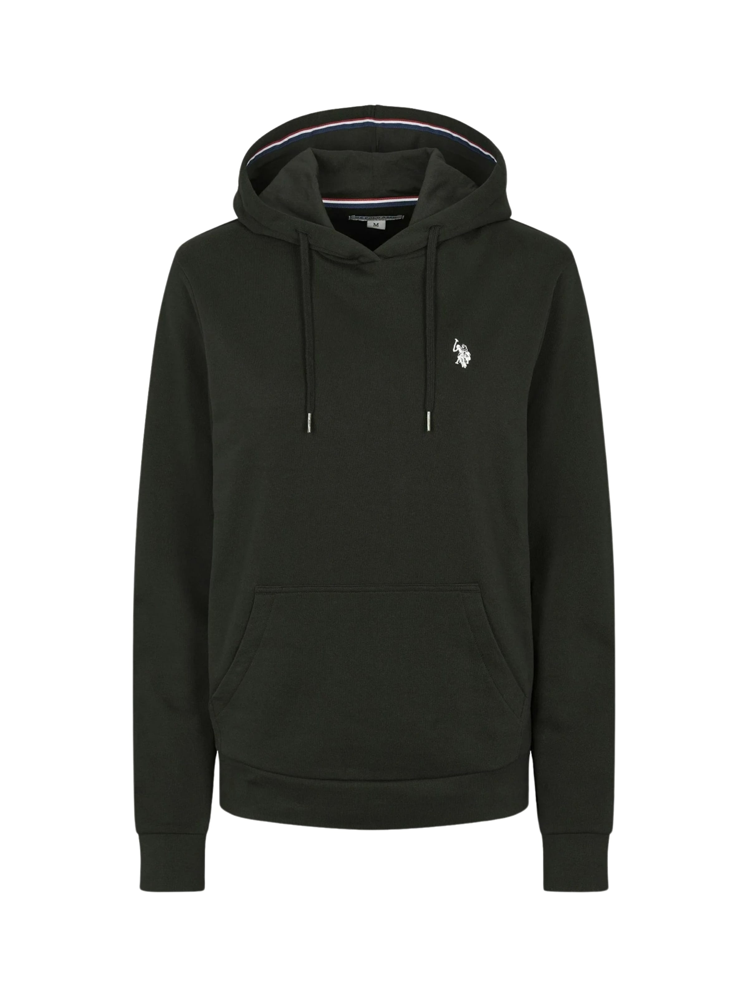 U.S. POLO ASSN. Mikina 'Aba' – černá: přední strana