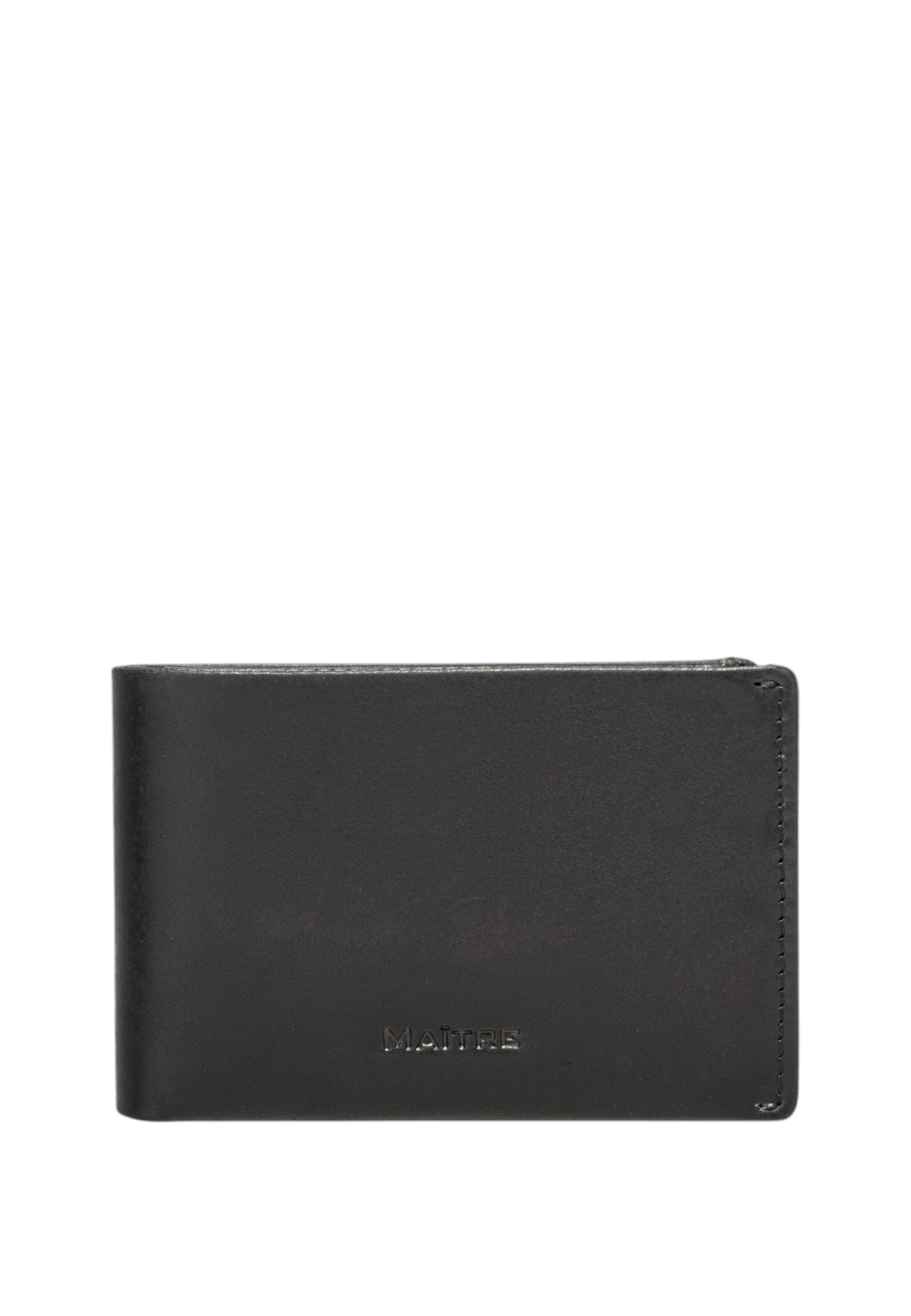 Maître Wallet 'Birkheim Gerno' in Black: front