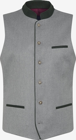 KaiserLich Trachtenweste '5434' in Grau: Vorderseite