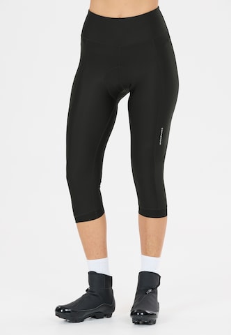 ENDURANCE Slimfit Radhose 'Jayne V2' in Schwarz: Vorderseite