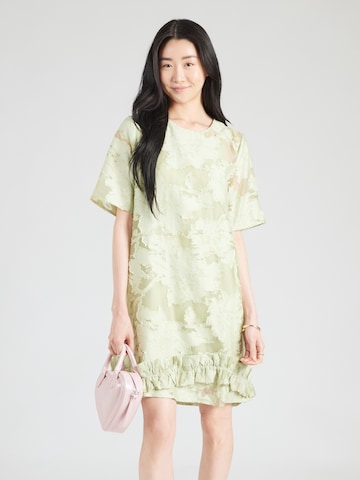 SELECTED - Vestido de gala 'SLFLINA' en verde: frente