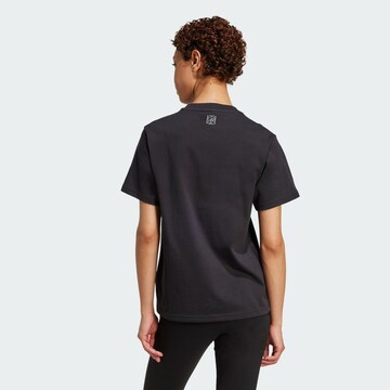 ADIDAS SPORTSWEAR Λειτουργικό μπλουζάκι σε μαύρο