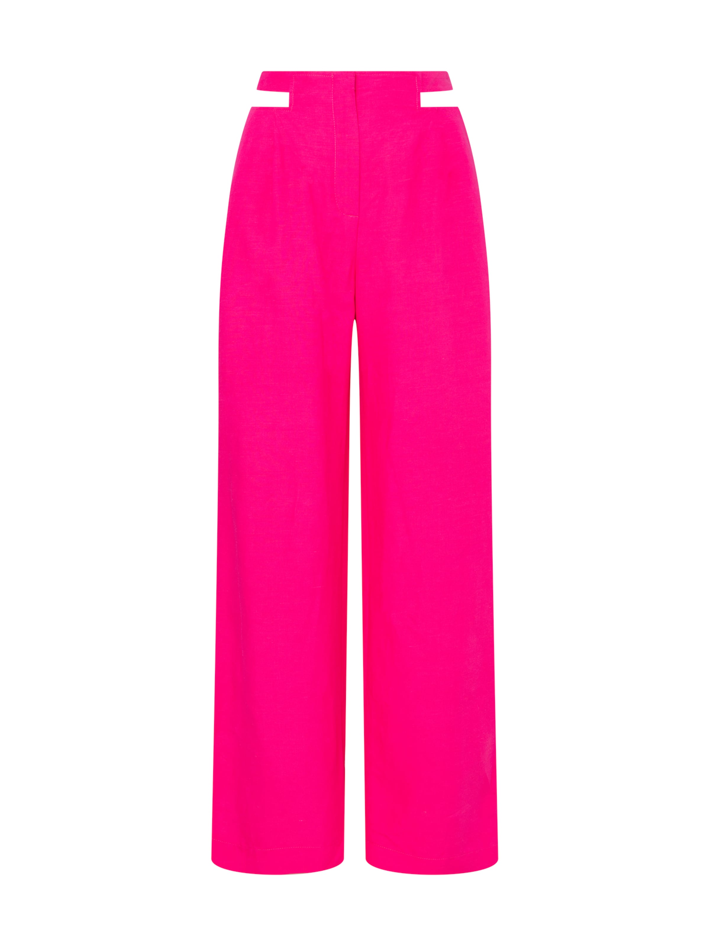 Laurella Wide leg Byxa i rosa: framsida