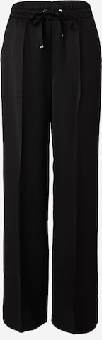 Regular Pantalon à plis 'Tabuta' BOSS Black en noir : devant