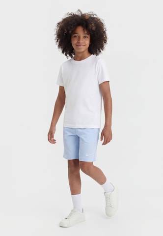 Regular Pantaloni sport de la NIKE pe albastru: față