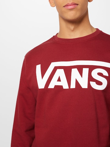 VANS Sweatshirt in Rot