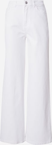 balta PIECES Plačios klešnės Džinsai 'PCSelma': priekis