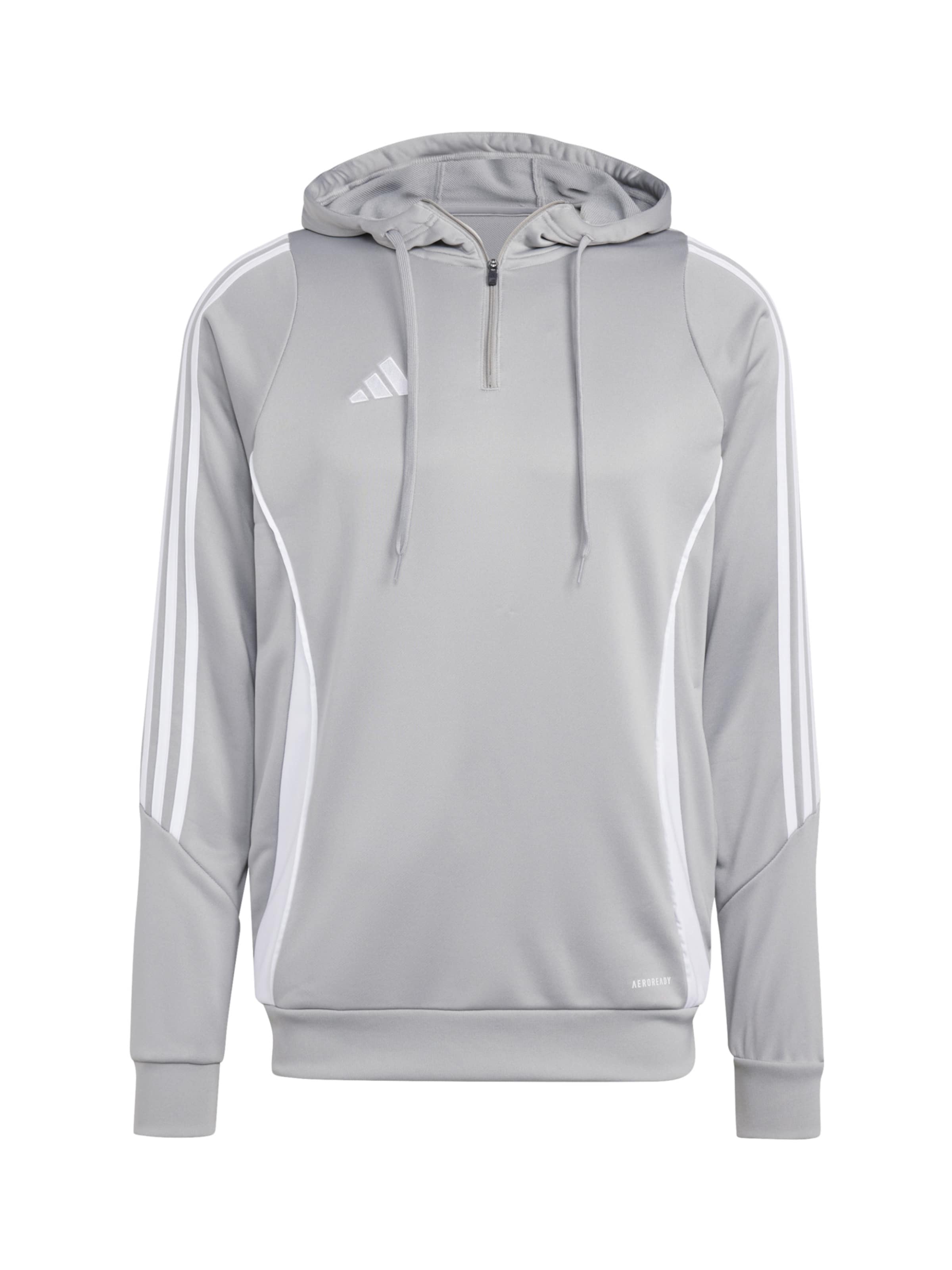 Hanorac sport 'TIRO24' ADIDAS PERFORMANCE pe gri / alb, Vizualizare produs