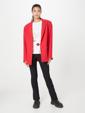 PIECES - Camiseta 'HANNIS' en blanco