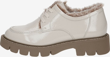 CAPRICE Sportlicher Schnürschuh in Beige