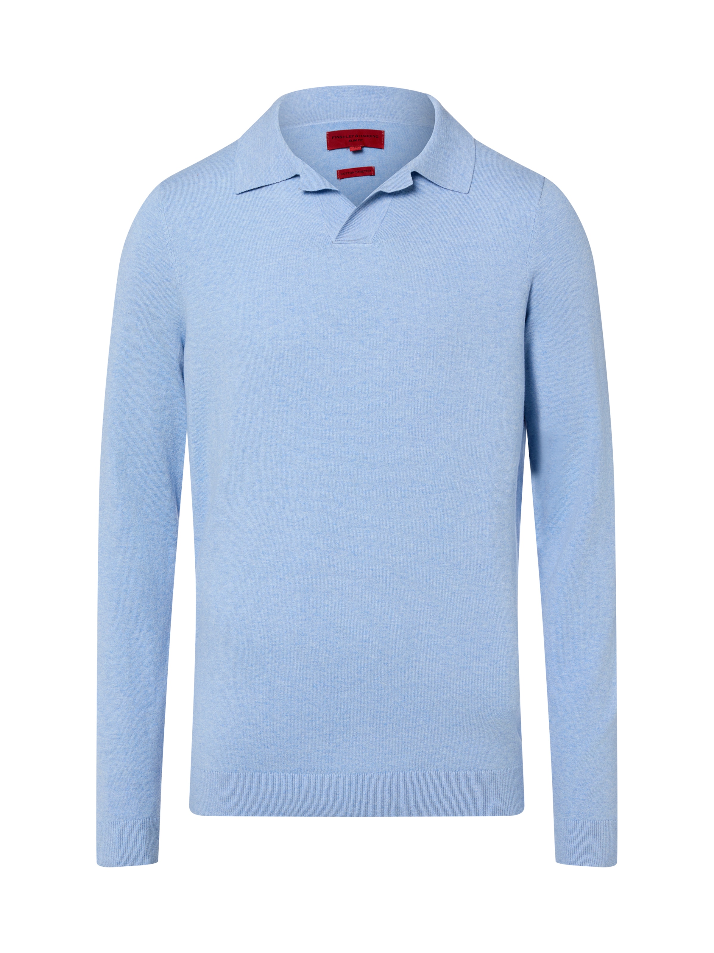 Finshley & Harding Pullover in Blau: Vorderseite