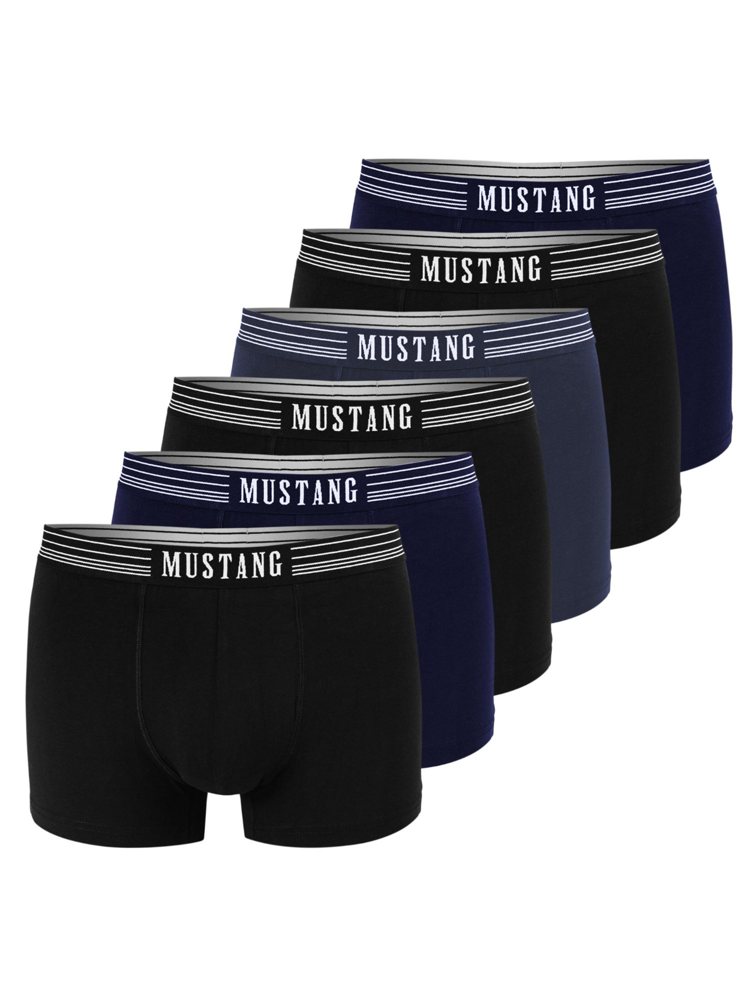 MUSTANG Boksershorts i blandingsfarvet, Produktvisning