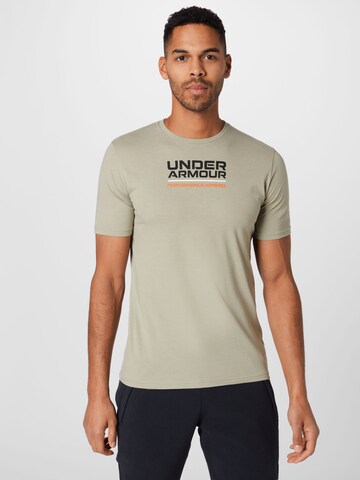 UNDER ARMOUR Sportshirt in Grau: predná strana