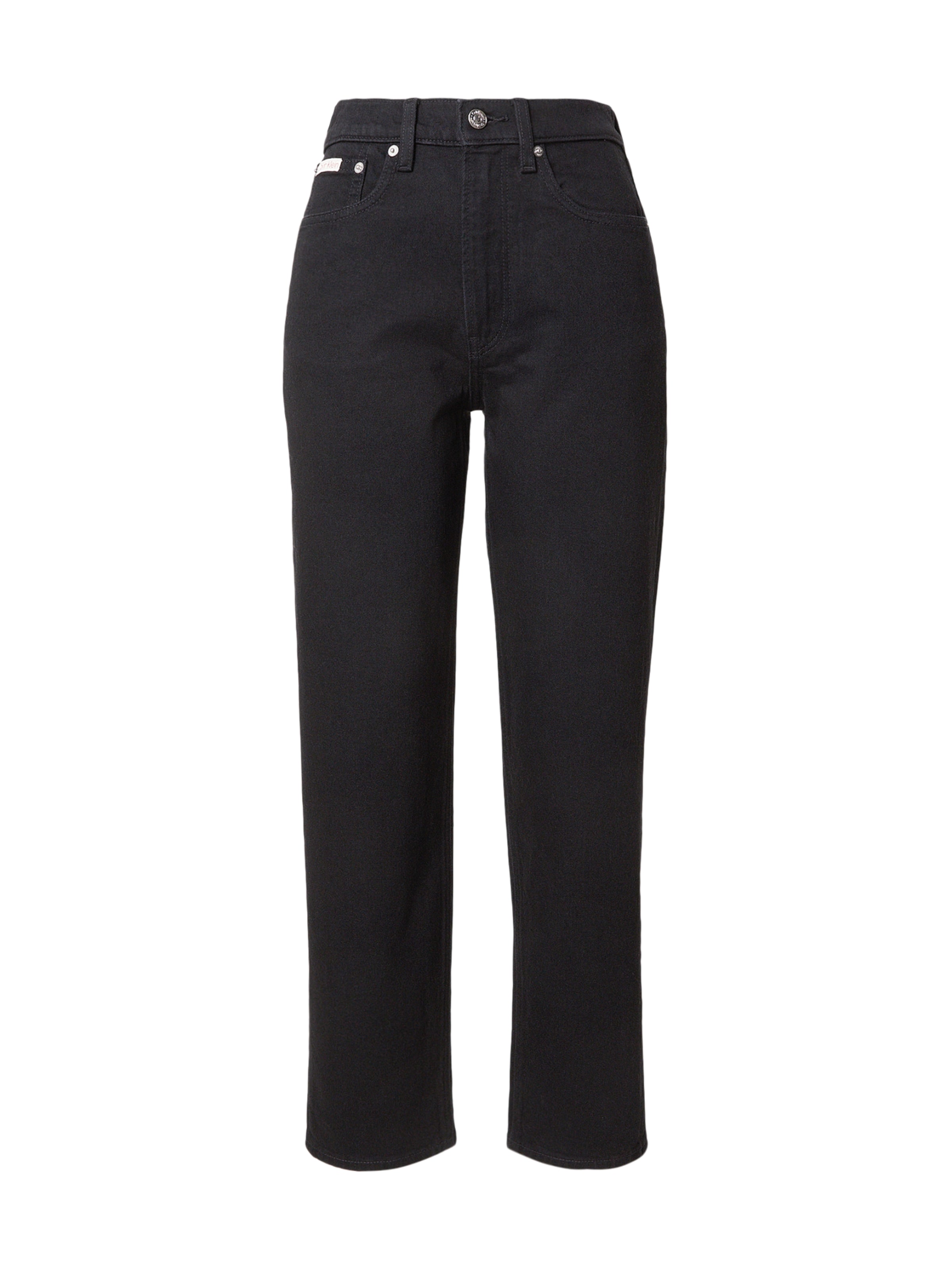 Effilé Jean Calvin Klein Jeans en noir : devant