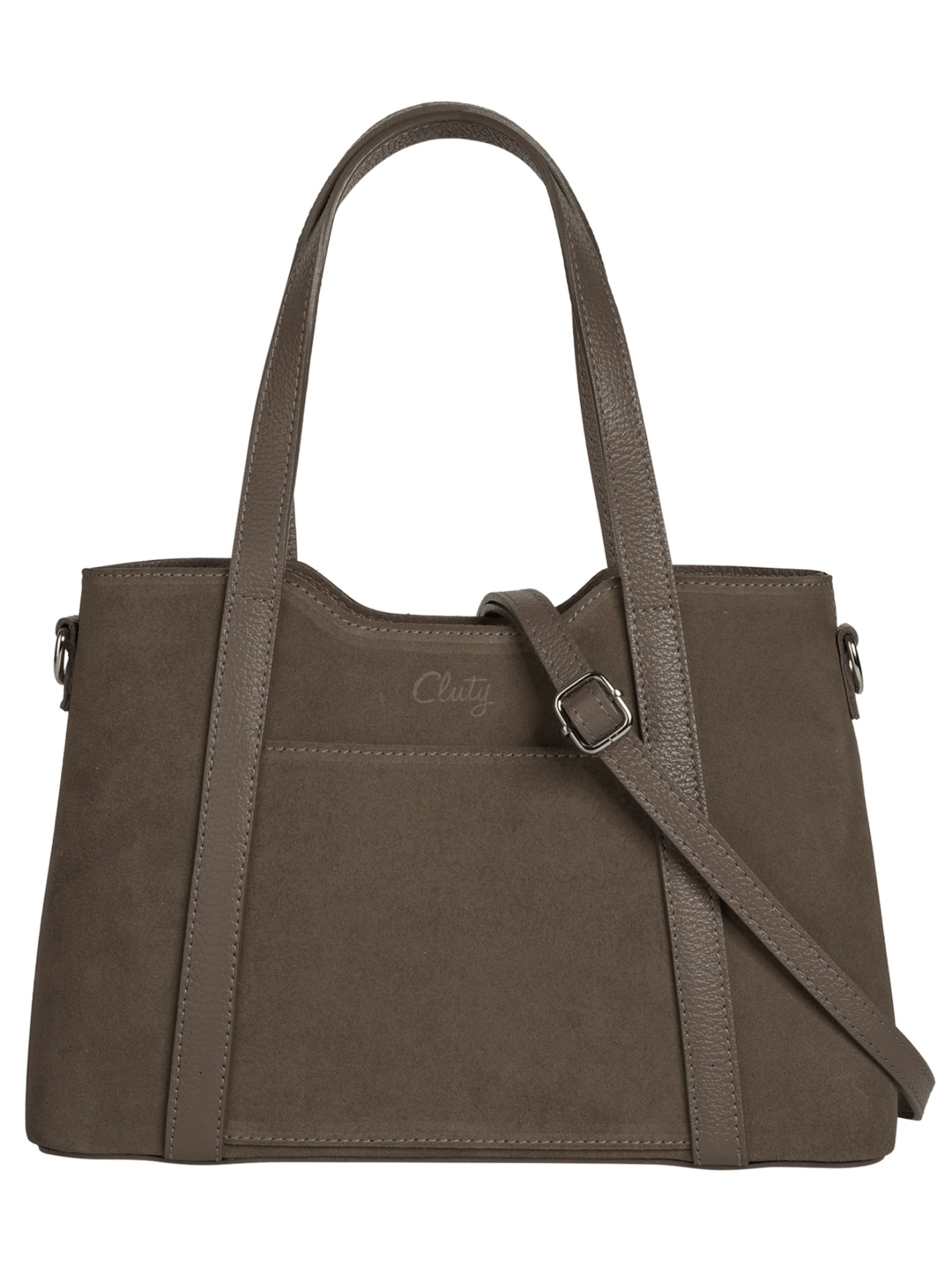 Cluty Handtasche‌‌‌‌‌‌ in Grau: Vorderseite