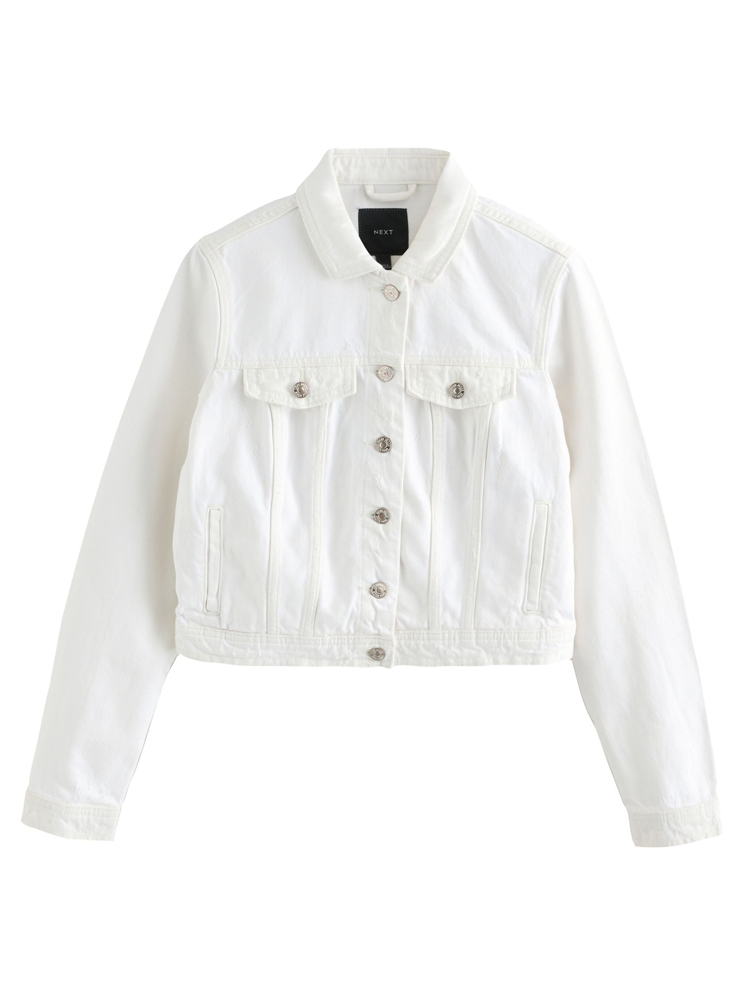 Next Prechodná bunda - Biela: predná strana