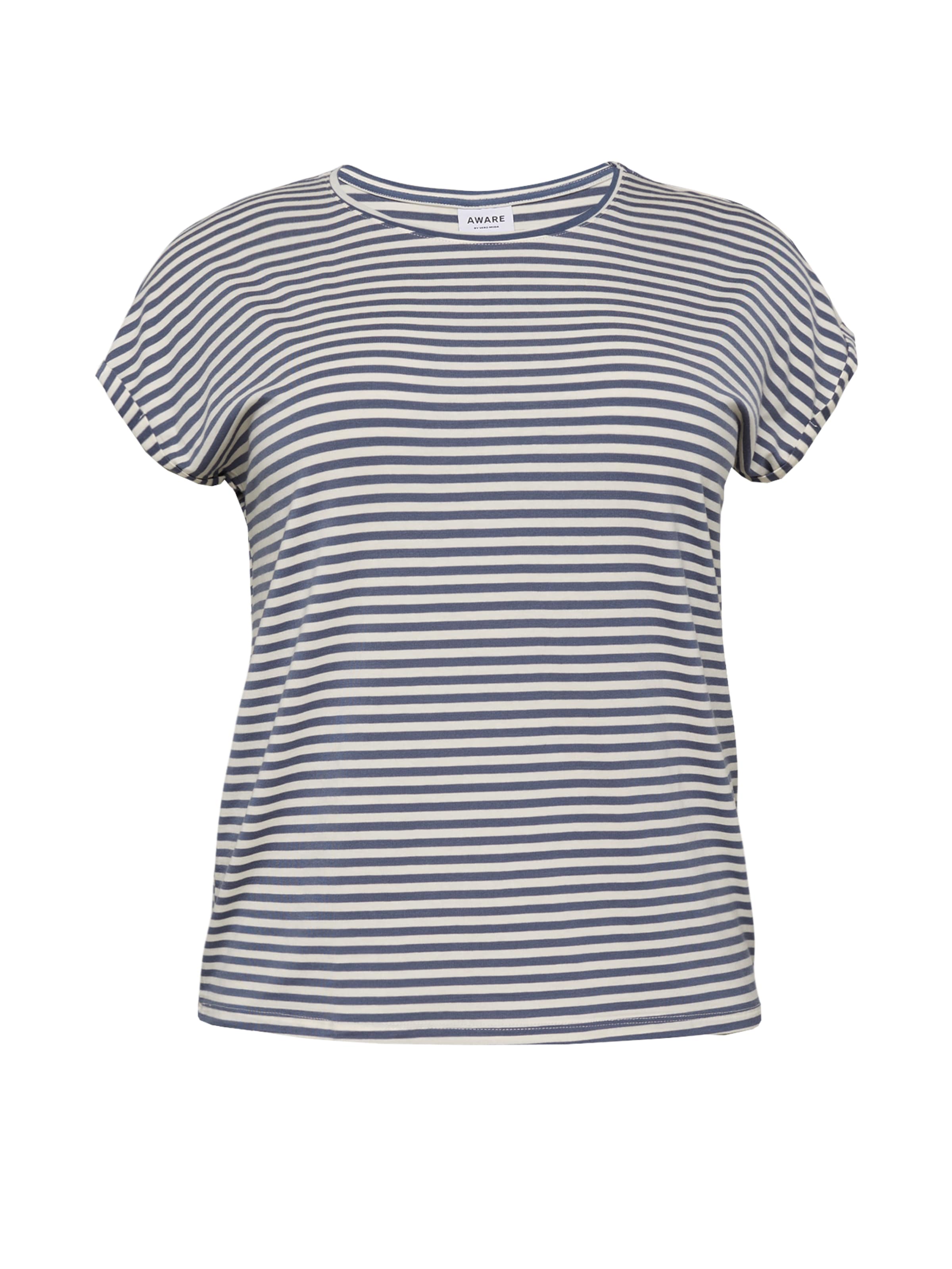 Vero Moda Curve Koszulka 'AYA' w kolorze niebieski: przód