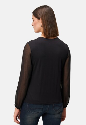 zero Bluse in Schwarz