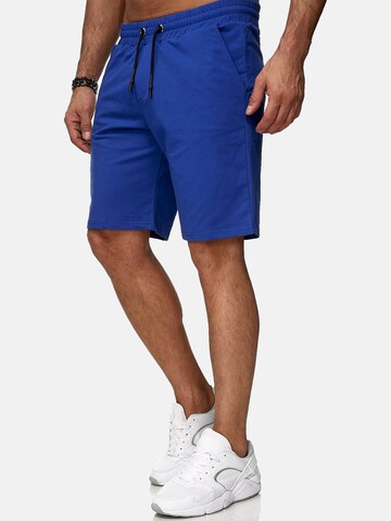 Reslad Regular Hose 'Shorts Basic Sweathose' in Blau