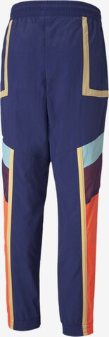 Regular Pantalon de sport 'Court Side' PUMA en bleu