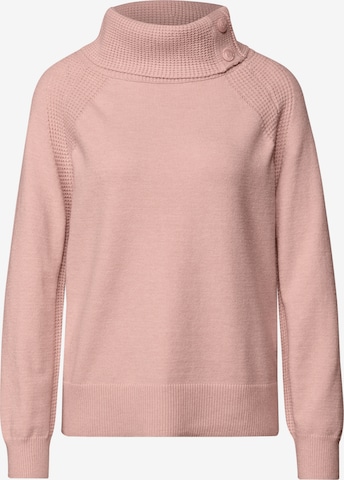 STREET ONE Sweater in Pink: front