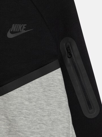 Nike Sportswear Sweat jacket 'TCH FLC' in Grey